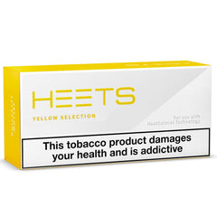 IQOS HEETS – Yellow Selection Carton (20 Packs / 200 Sticks)