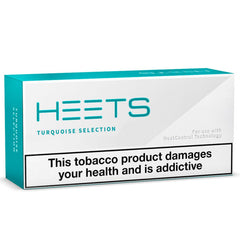 IQOS HEETS – Turquoise Selection Carton (20 Packs / 200 Sticks)