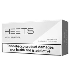 IQOS HEETS – Silver Label Carton (20 Packs / 200 Sticks)