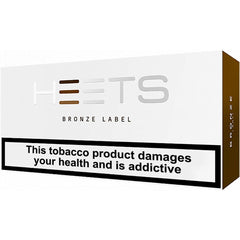IQOS HEETS – Bronze Label Carton (10 Packs / 200 Sticks)