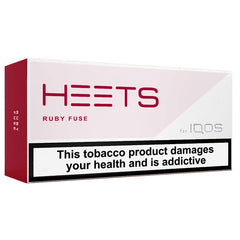 IQOS HEETS – Ruby Fuse Carton (10 Packs / 200 Sticks)