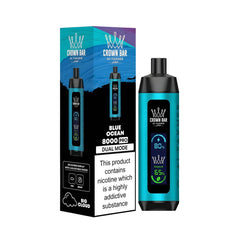 Al Fakher Crown Bar Disposable Vape – Berry Blue – 8000 Puffs