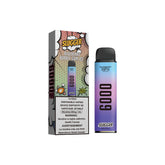 Slugger Blueberry Bubble Gum Ice – Disposable Vape 6000 Puffs (5%)