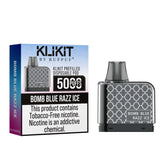KLIKIT Bomb Blue Razz Ice Disposable Vape – 50mg With 5000 Puff