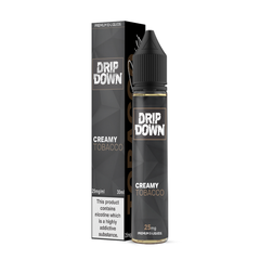 Drip Down Creamy Tobacco 30ml (50mg & 25mg)