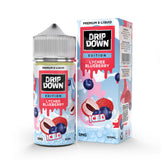 Drip Down E-Juice – Lychee Blueberry Ice 100ml (0/3/6 mg)