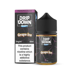 Drip Down E Liquids – Frosty Grape Ice 60ml (3, 6, 12 mg)