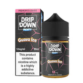 Drip Down E Liquids – Frosty Guava Ice 60ml (3, 6, 12 mg)