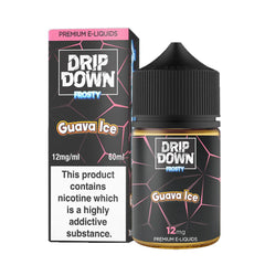 Drip Down E Liquids – Frosty Guava Ice 60ml (3, 6, 12 mg)