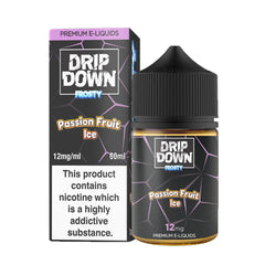 Drip Down E Liquids – Frosty Passion Fruit Ice 60ml (3, 6, 12 mg)