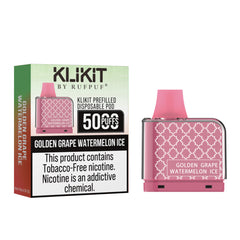 KLIKIT Golden Grape Watermelon Ice Disposable Vape