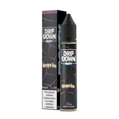 Drip Down Frosty Grape Ice Saltnic 30ml (30mg & 50mg)
