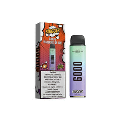 Slugger Grape Watermelon Ice – Disposable Vape 6000 Puffs (5%)