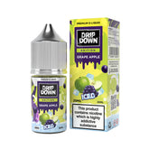 Drip Down Edition Nic Salt – Grape Apple Ice 30ml (25MG-50MG)
