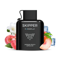 Jasmine Peach Apple Ice Skipper Powerplay 16000 Puffs Disposable Vape