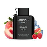 Peach Grapefruit Raspberry Ice Skipper Powerplay 16000 Puffs Disposable Vape