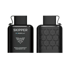 Peach Grapefruit Raspberry Ice Skipper Powerplay 16000 Puffs Disposable Vape