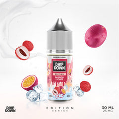 Drip Down Edition Nic Salt Passion Lychee Ice 30ml (25mg & 50mg)