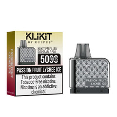 KLIKIT Passion Fruit Lychee Ice Disposable Vape