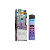Slugger Peach Blue Raspberry Ice – Disposable Vape 6000 Puffs (5%)
