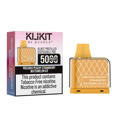 KLIKIT Precious Peachy Strawberry Watermelon Ice Disposable Vape