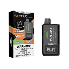 Flipper X Strawberry Kiwi Ice + Guava Ice – 20000 Puffs – 5%