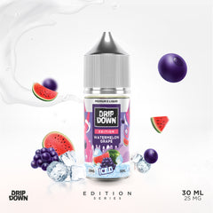 Drip Down Edition Watermelon Grape Ice Nic Salt 30ml