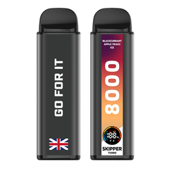 Skipper – Blackcurrant Apple Peach Ice 50mg Turbo Disposable Vape (10000Puffs)