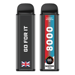 Skipper – Blueberry Watermelon Ice 50mg Turbo Disposable Vape (10000Puffs)