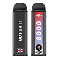 Skipper – Grape Watermelon Ice 50mg Turbo Disposable Vape (10000Puffs)