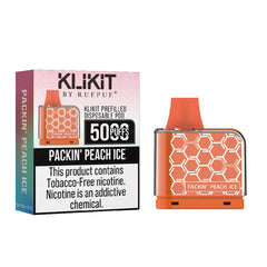 KLIKIT Packin’ Peach Ice Disposable Vape
