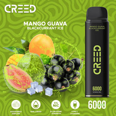 Creed Mango Guava Blackcurrant Ice – 5% – 6000 Puffs