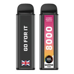 Skipper – Raspberry Grapefruit Lemon Ice 50mg Turbo Disposable Vape (10000Puffs)