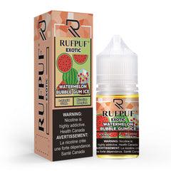 RufPuf Exotic Watermelon Bubble Gum Ice Nic Salt – 30ml