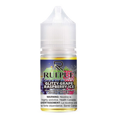 RufPuf Glitzy Grape Raspberry Ice Nic Salt – 30ml