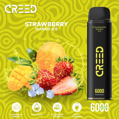 Creed Strawberry Mango Ice – 5% – 6000 Puffs
