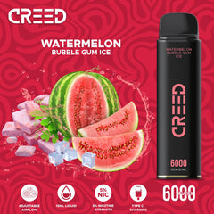 Creed Watermelon Bubble Gum Ice – 5% – 6000 Puffs