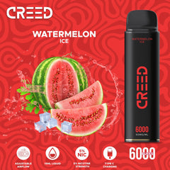 Creed Watermelon Ice – 5% – 6000 Puffs