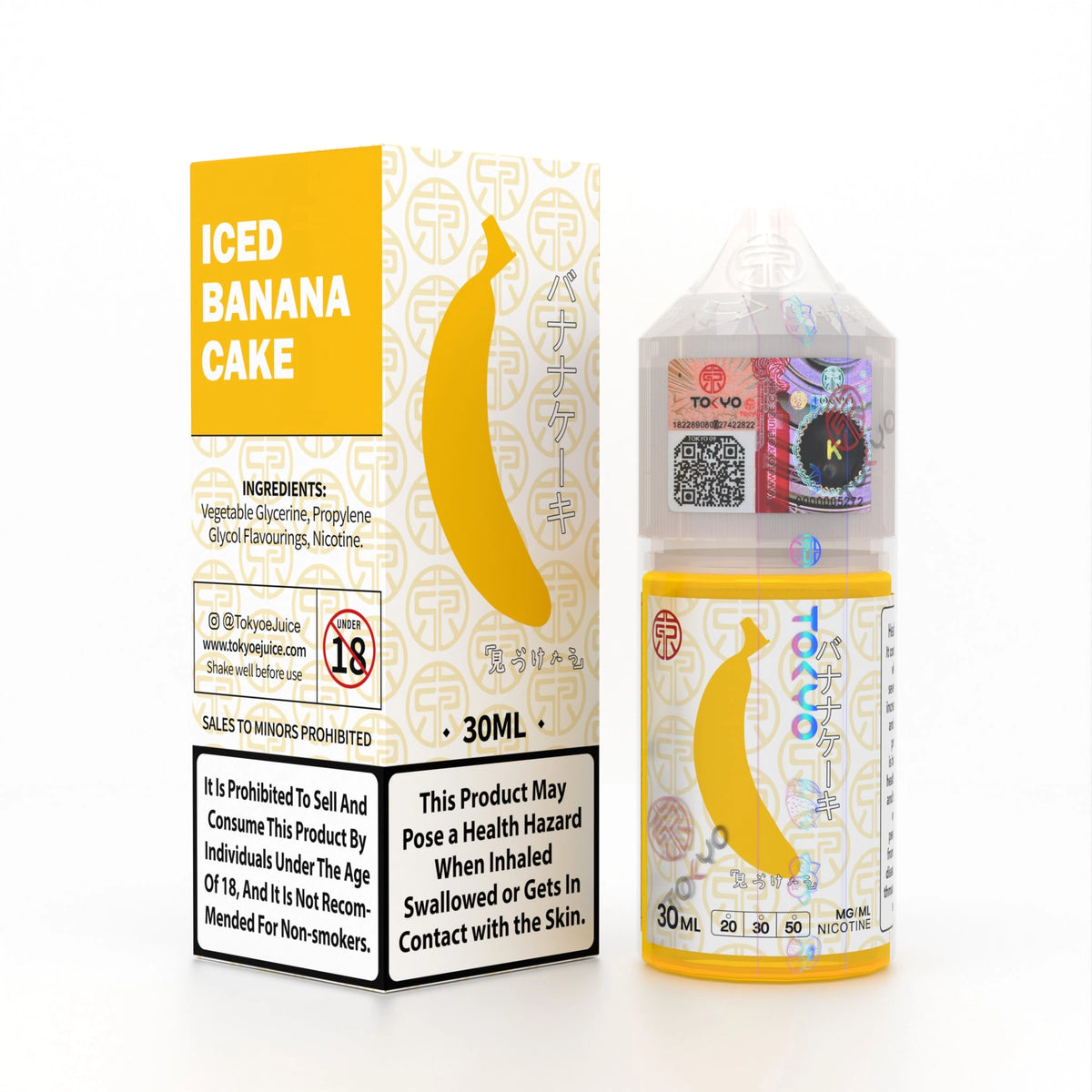 Tokyo Iced Banana Cake 20mg, 30mg & 50mg at Best Price in Pakistan