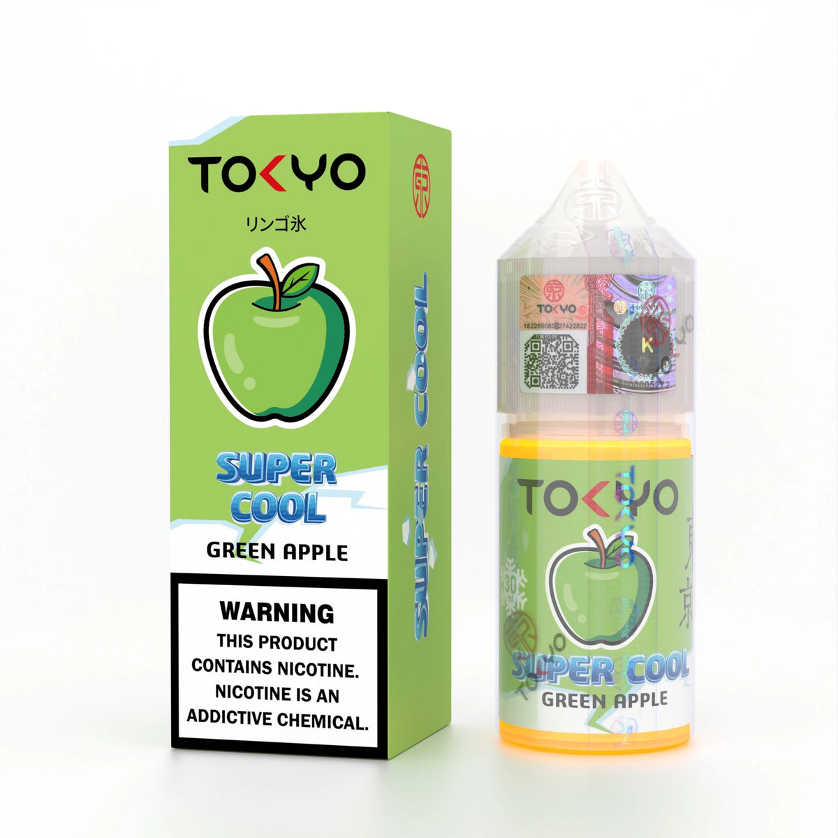 Tokyo Super Cool Green Apple 30ML