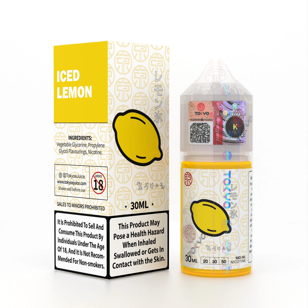 Tokyo Salt Iced Lemon 30ml at Best Price in Pakistan