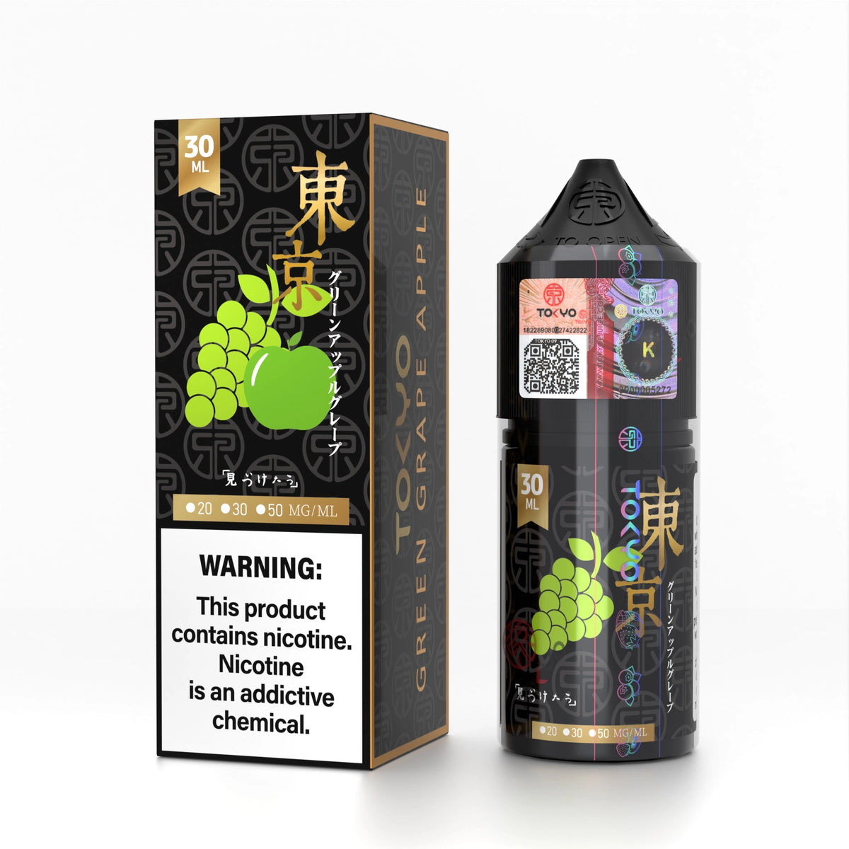 Buy Tokyo Green Grape Apple 30ml in Pakistan Online | Tokyo Golden Series
