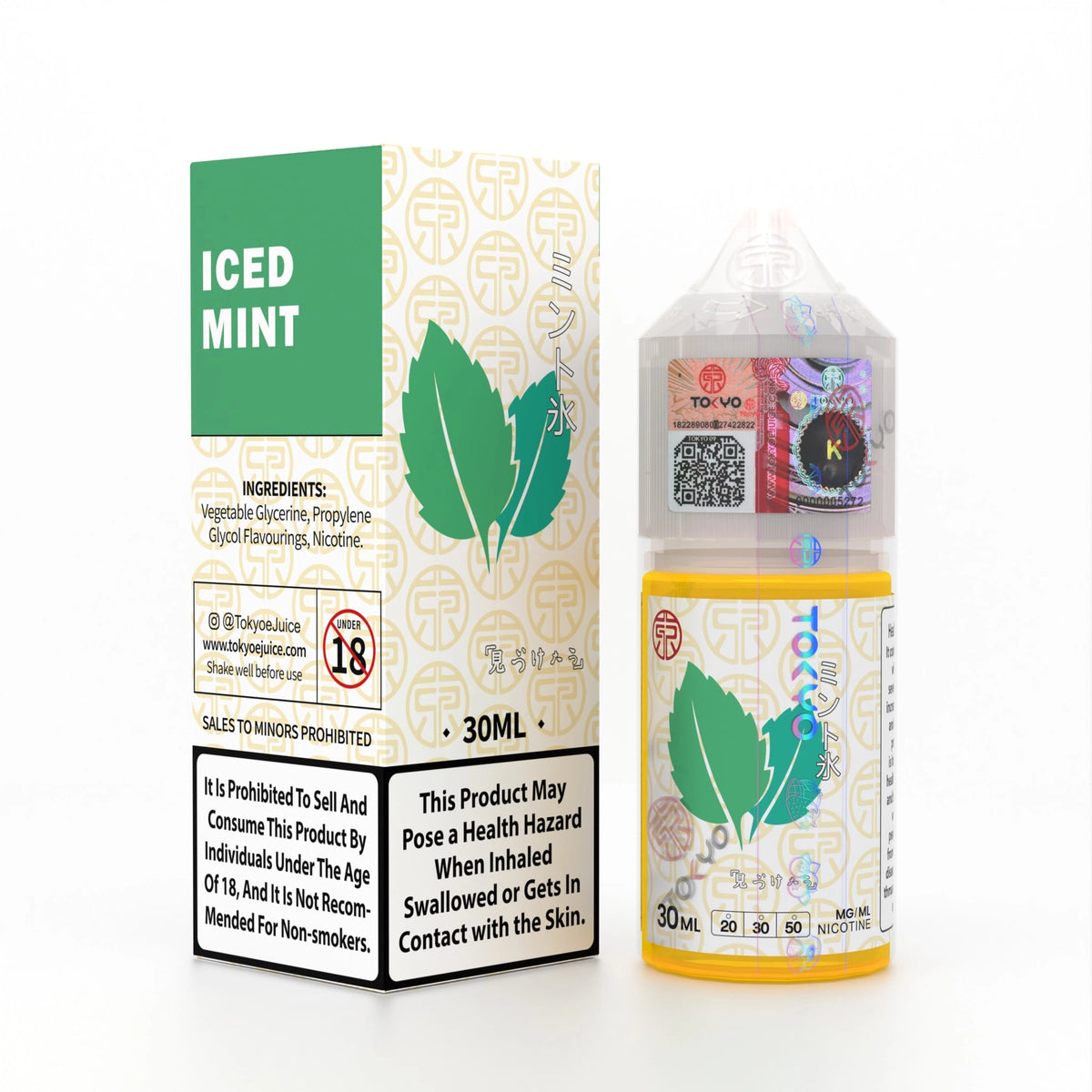 Tokyo Iced Mint 30ml Nic Salt at Best Price in Pakistan