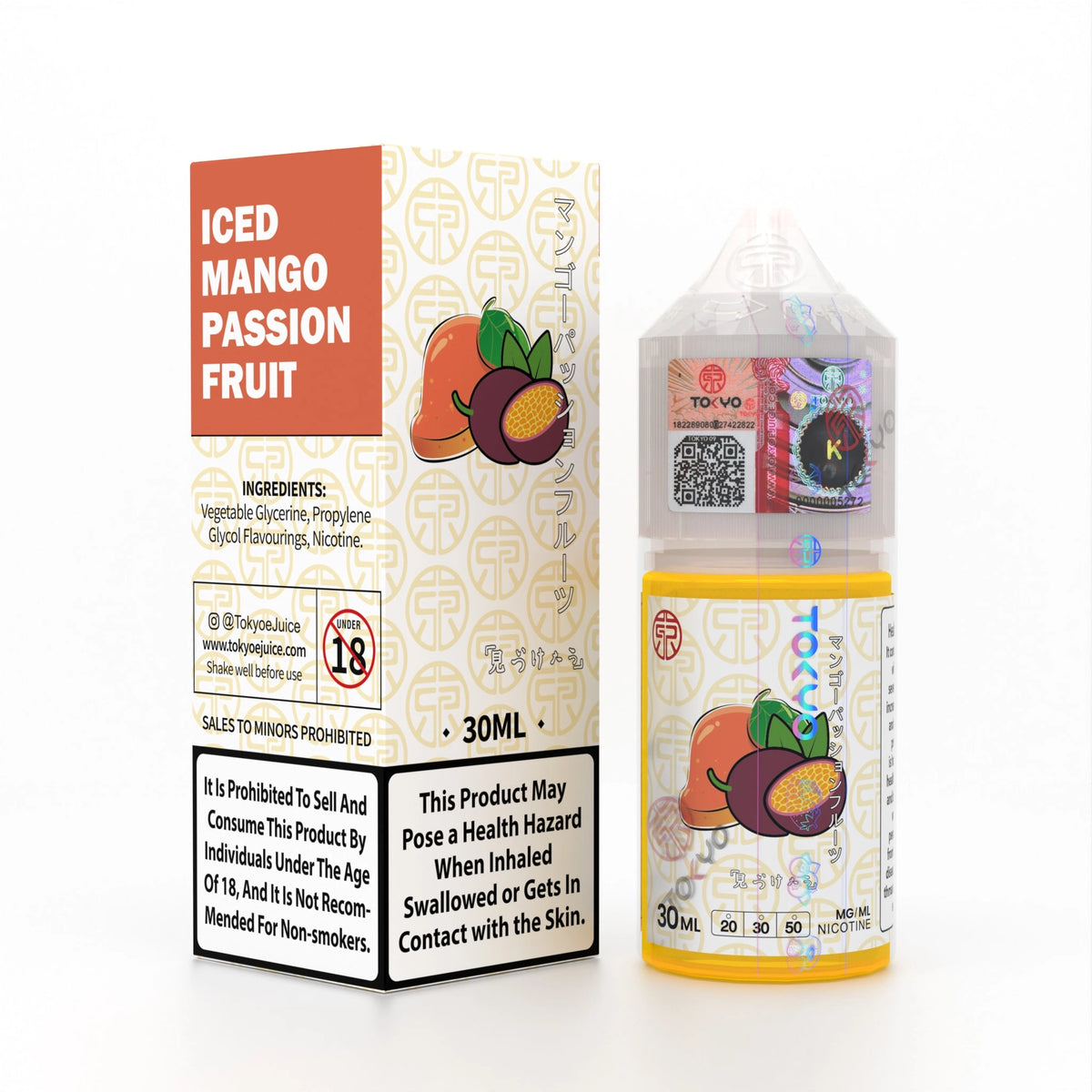 Tokyo Classic Iced Mango Passion Fruit – 30ml