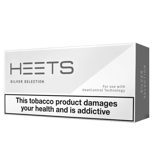 IQOS HEETS – Silver Label Carton (20 Packs / 200 Sticks)
