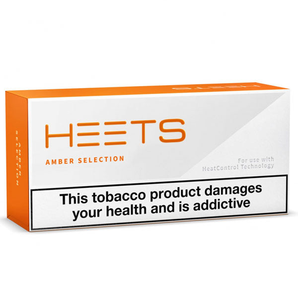 IQOS HEETS – Amber Selection Carton (10 Packs / 200 Sticks)