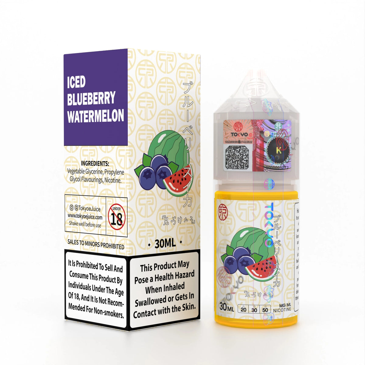Tokyo Classic Iced Blueberry Watermelon 30ml at Best Price in Pakistan