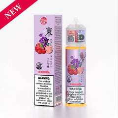 Tokyo Iced Cranberry Raspberry Grape Peach 60ml