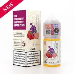 Tokyo Classic Iced Cranberry Raspberry Grape Peach – 30ml