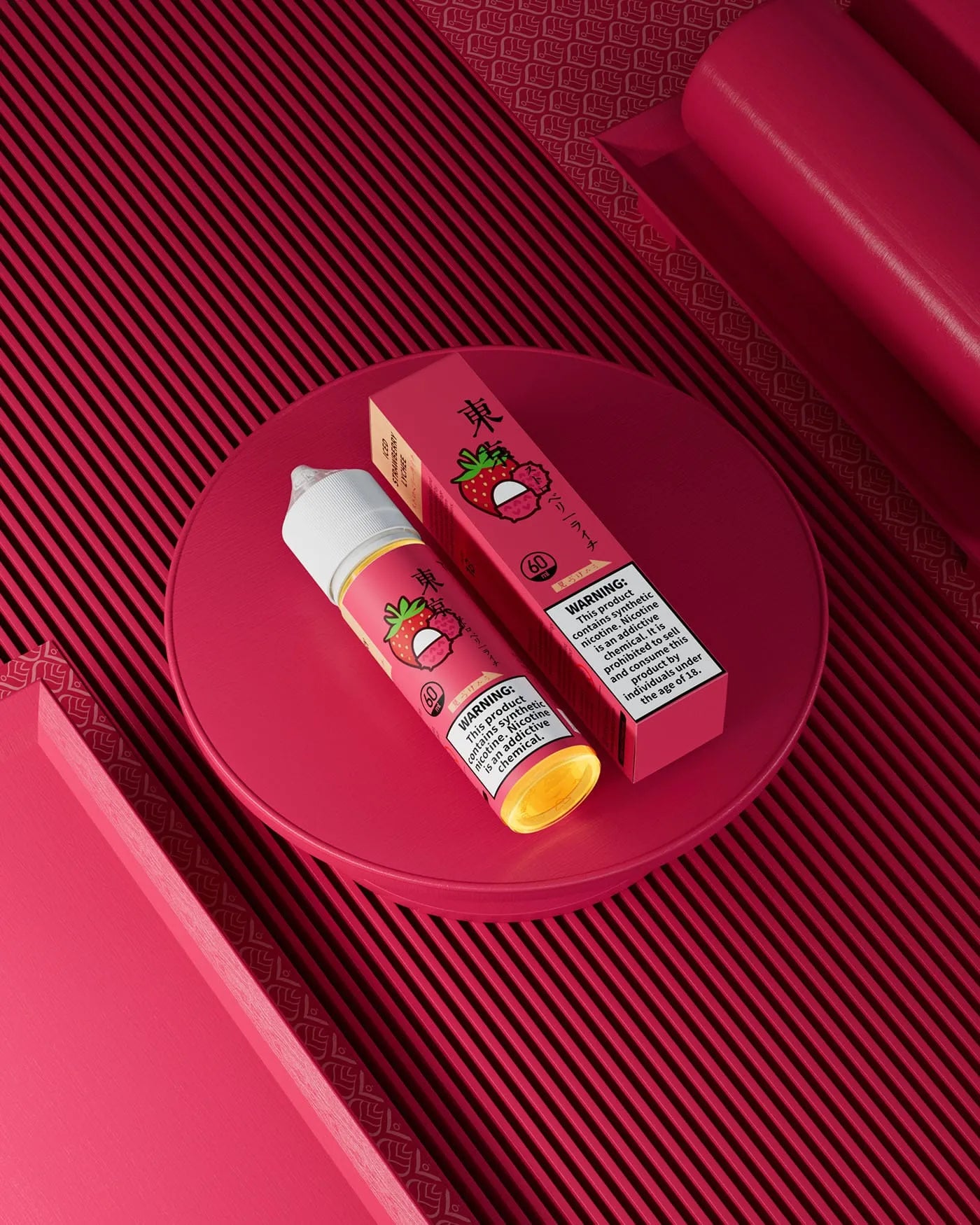 Tokyo Freebase Iced Strawberry Lychee 60ml